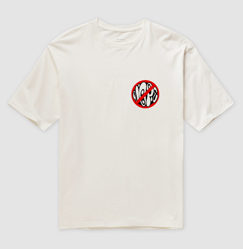 Camiseta Oversized Nope