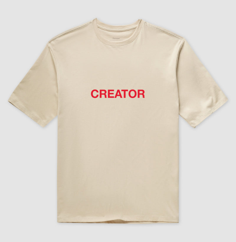 Camiseta Oversized Creator