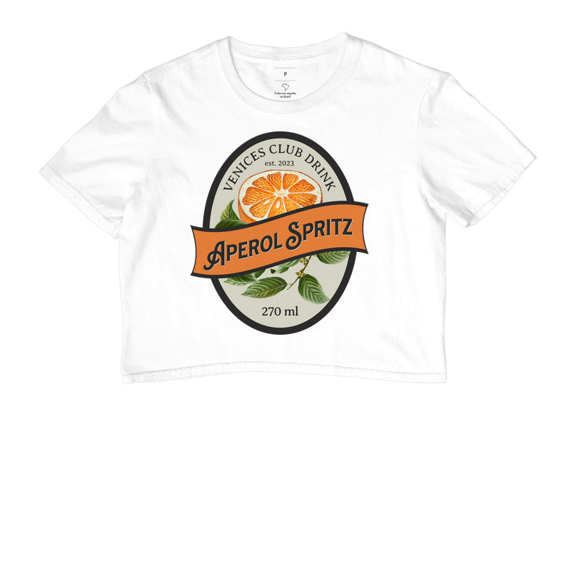 Camiseta Cropped Aperol Spritz