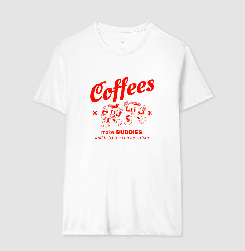 Camiseta Coffe Make Buddies