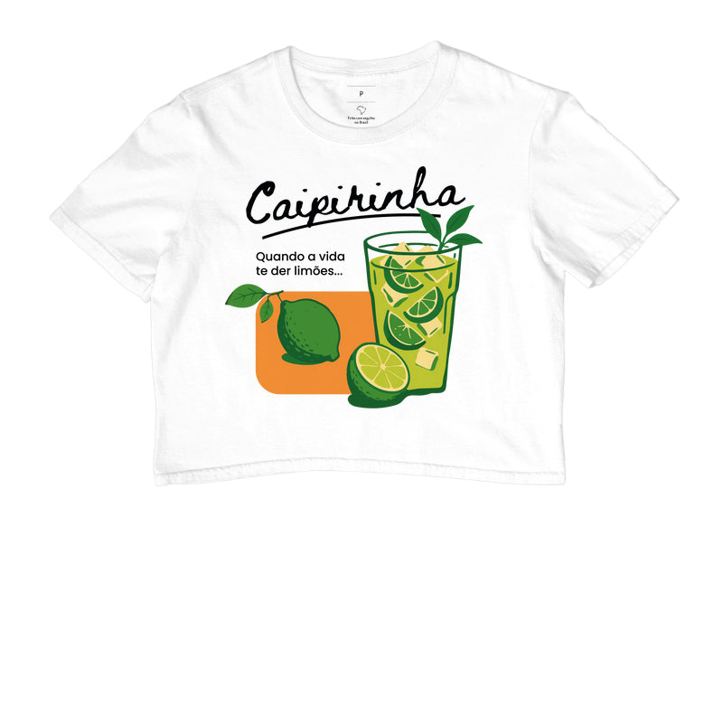 Camiseta Cropped Caipirinha