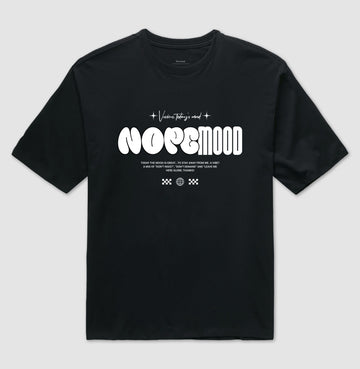 Camiseta Oversized Nope Mood Preta