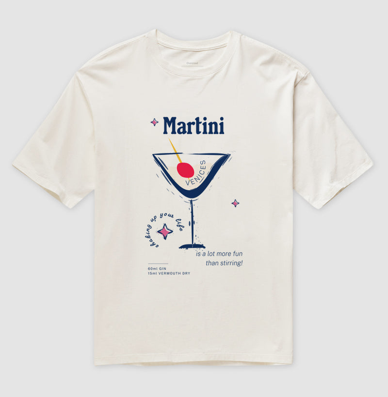 Camiseta Oversized Margarita For Maya