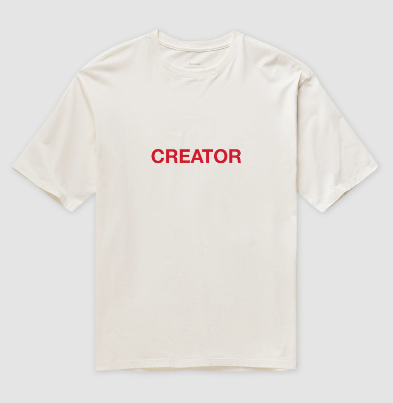 Camiseta Oversized Creator