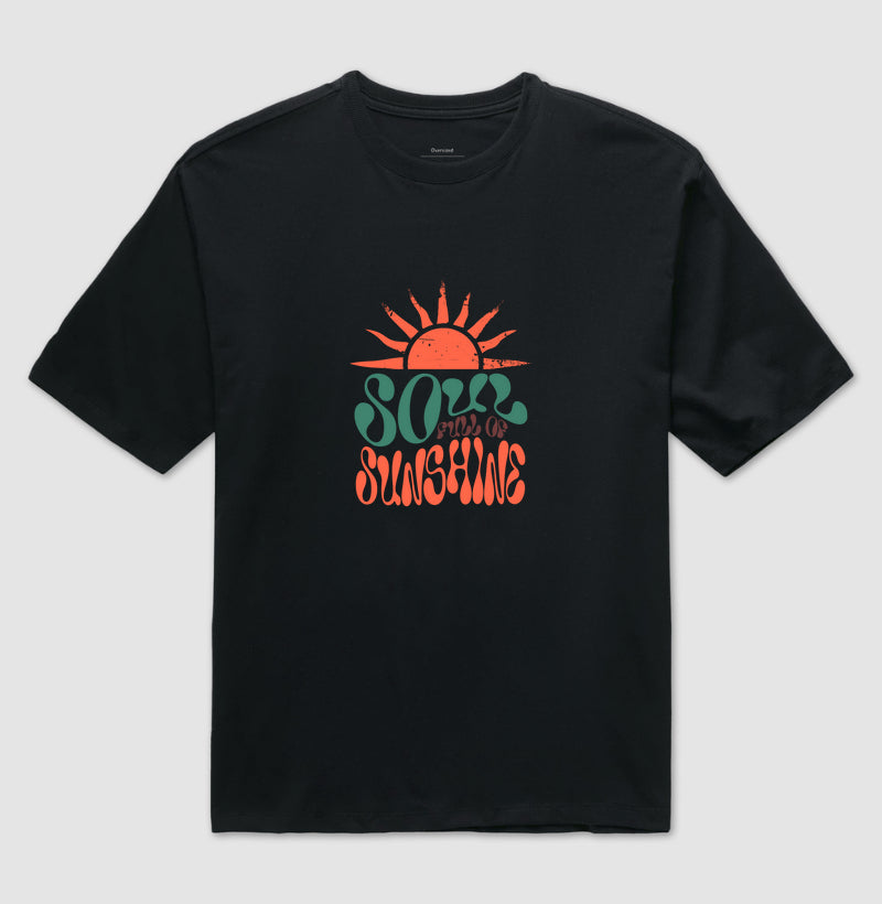 Camiseta Oversized Soul Full of Sunshine