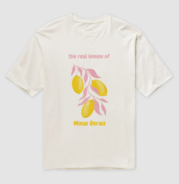 Camiseta Oversized The Real Lemons Of Minas Gerais