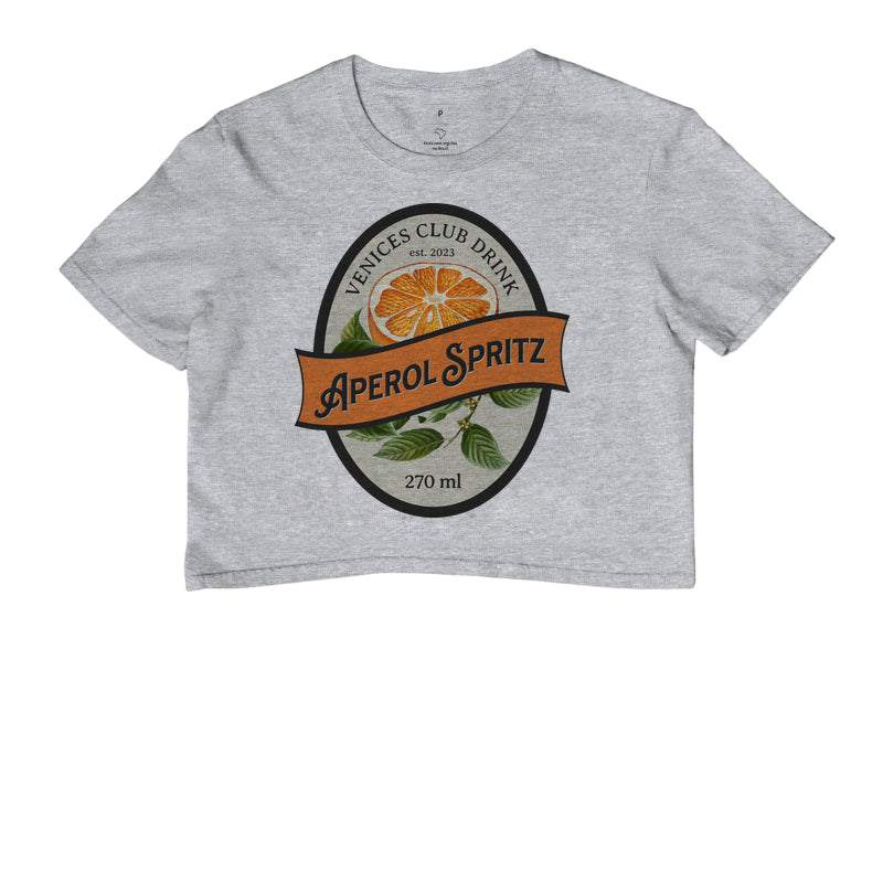 Camiseta Cropped Aperol Spritz