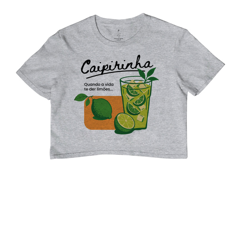 Camiseta Cropped Caipirinha