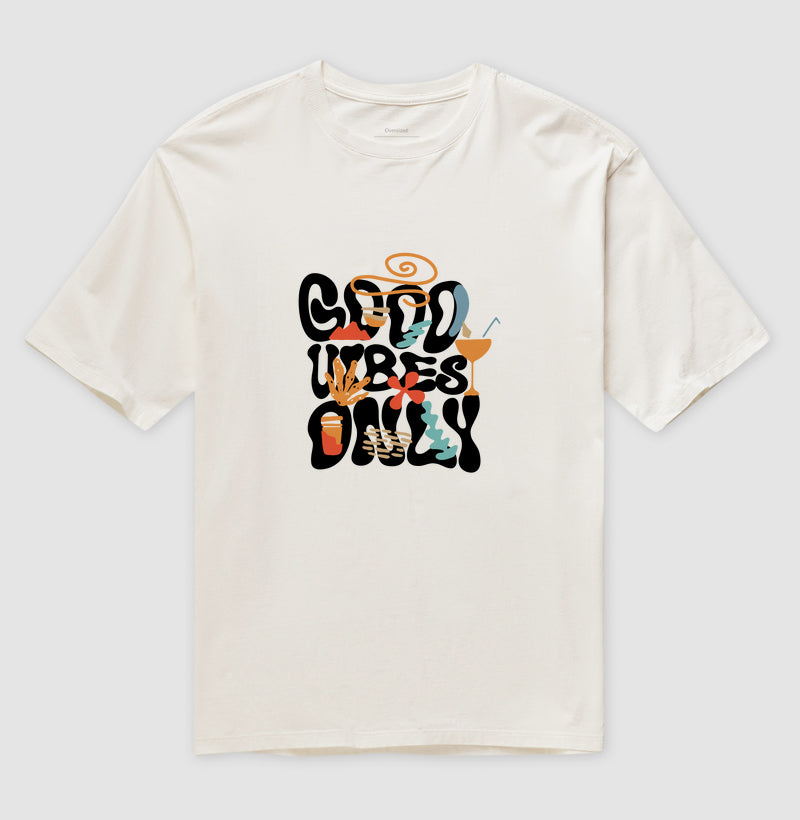 Camiseta Beach Good Vibes Only