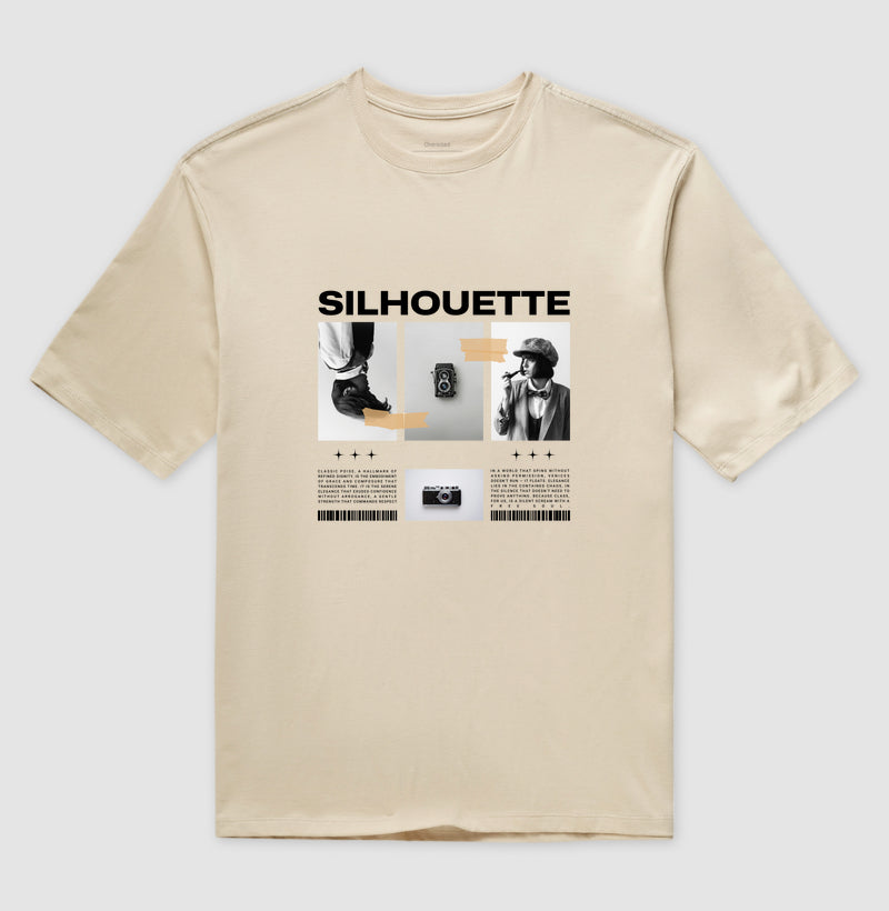 Camiseta Oversized Silhouette